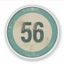 Search for fifty six stickers Number