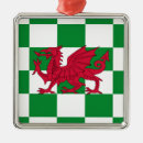 Search for red dragon ornaments Welsh flag