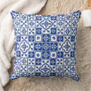Search for azulejo tiles pillows Mediterranean