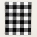 Search for black and white checkered planners Buffalo plaid