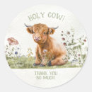 Search for cow print thank you stickers Boho