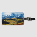 Search for mountain luggage tags Colour image