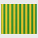 Search for green and yellow wrapping paper Stripes