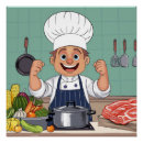 Search for cartoon chef posters Kitchen