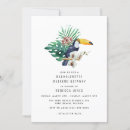 Recherche de toucans invitations Tropical