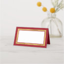 Search for gold place cards White