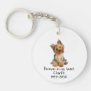 Search for pet sympathy keychains Death