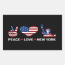 Recherche de drapeau new york autocollants Statue de liberté
