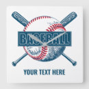 Recherche de baseball horloges Illustration