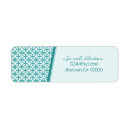 Search for art deco return address labels Geometric