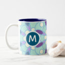 Recherche de conception mandala tasses Bleu