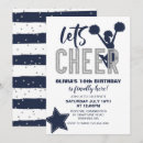 Search for cheerleader birthday invitations Cheerleading