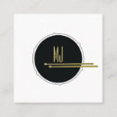 Search for drummer business cards Minimalist