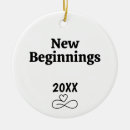 Search for new beginnings ornaments For her