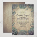 Search for wood graduation invitations Succulents