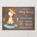 Search for giraffe party invitations Its a boy