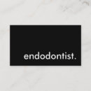 Search for endodontist business cards Tooth