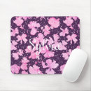 Recherche de pétale rose tapis souris Fleurs