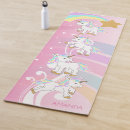 Search for unicorn yoga mats Rainbow