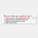 Search for regulation bumper stickers Laws