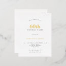 Search for luxury 60th birthday invitations Glam