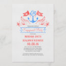 Search for boat engagement party invitations Anchor