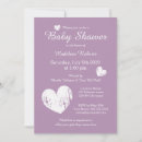 Recherche de lavender baby girl shower invitations Neutre