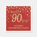 Recherche de or rouge serviettes 90 ans