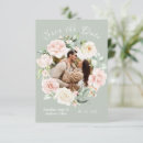 Search for sage green and peach invitations Pretty