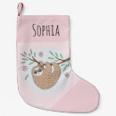 Search for sloth christmas stockings Cute