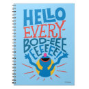Search for sesame street characters notebooks Grover sesame st