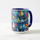 Search for blue wave mugs Sailboat