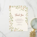 Search for woodland thank you cards Watercolor greenery