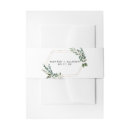 Search for invitation belly bands Greenery