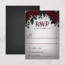 Search for red rose wedding rsvp cards Floral
