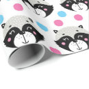 Search for raccoon wrapping paper Baby