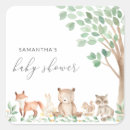 Search for rustic baby boy stickers Woodland animals