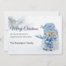 Search for knitting christmas cards Snowman