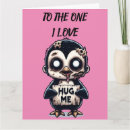 Search for horror valentines day cards Zombie