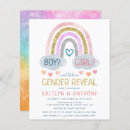 Recherche de cute gender reveal invitations Moderne