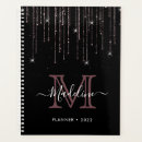 Search for glitter planners Monogrammed