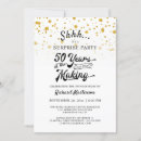 Search for retro surprise birthday invitations Elegant