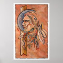 Search for indian head posters Feather