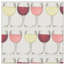 Search for wine glass fabric Red
