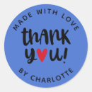 Search for love and thanks stickers Small business