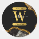 Search for gold glitter and black stickers Agate