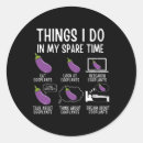 Search for spare time stickers Funny