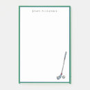 Recherche de golf post its Sports