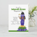 Recherche de mascarade moderne invitations Coloré