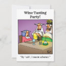 Recherche de vin drôle invitations Dégustation de vin